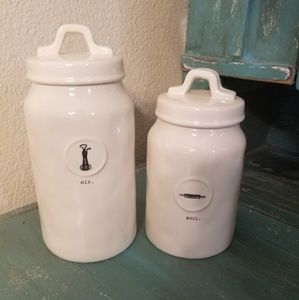 Rae dunn canisters
